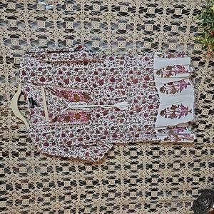 FashionFuse Short Sleeved Floral Print Tunic Top